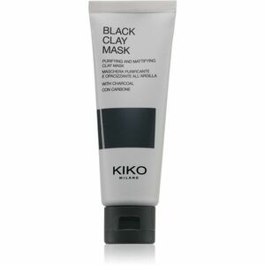 KIKO Milano Black Clay Mask čistiaca pleťová maska 50 ml vyobraziť