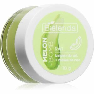 Bielenda Lip Care Lip Balm + Night Mask balzam na pery s vôňou Melon Bomb 10 g vyobraziť