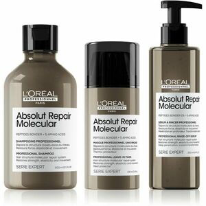 L’Oréal Professionnel Serie Expert Absolut Repair Molecular výhodné balenie (pre poškodené vlasy) vyobraziť