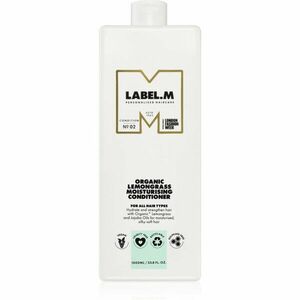 label.m Organic Lemongrass Moisturising Conditioner hĺbkovo hydratačný kondicionér s citrónom a citrónovou trávou 1000 ml vyobraziť