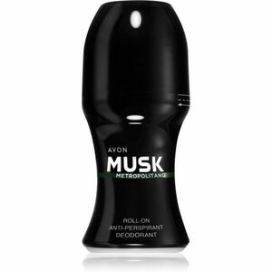 Avon Musk+ Metropolitano guľôčkový deodorant antiperspirant pre mužov 50 ml vyobraziť