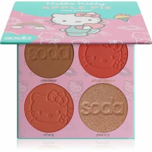 Hello Kitty Apple Pie Face Palette paletka na tvár 12 g vyobraziť