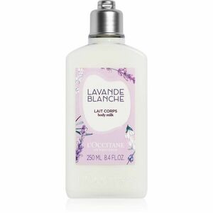 L’Occitane White Lavender upokojujúce telové mlieko 250 ml vyobraziť