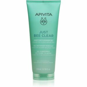 Apivita Just Bee Clear Purifying Cleanser Gel čistiaci pleťový gél proti akné 200 ml vyobraziť