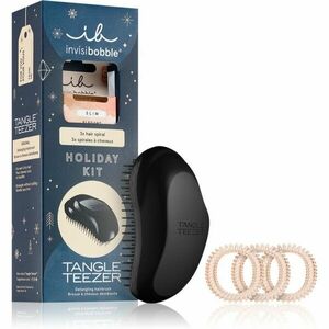 invisibobble x Tangle Teezer Holiday Kit sada (pre dokonalý vzhľad vlasov) vyobraziť