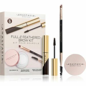 Anastasia Beverly Hills Full & Feathered Brow Kit Mini sada na obočie Ebony odtieň vyobraziť