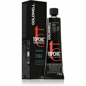 Goldwell Topchic Permanent Hair Color farba na vlasy odtieň 3NA 60 ml vyobraziť