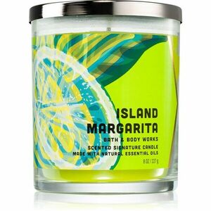 Bath & Body Works Island Margarita vonná sviečka s esenciálnymi olejmi 227 g vyobraziť