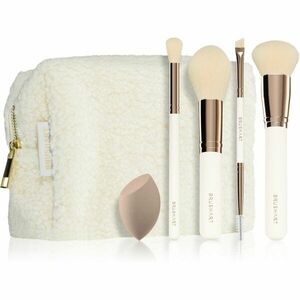 BrushArt Basic Soft Glam make-up brush set Sada štetcov s taštičkou vyobraziť