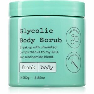 Frank Body Glycolic telový peeling s AHA 250 g vyobraziť