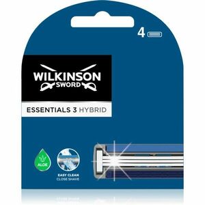 Wilkinson Sword Essentials 3 Hybrid náhradné žiletky 4 ks 4 ks vyobraziť