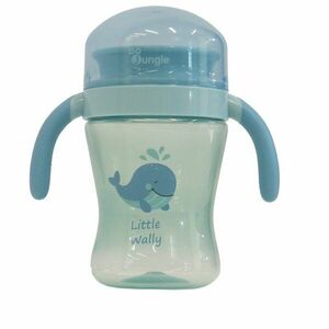 Bo Jungle Drinking Cup 360° Mixer Grey tréningový hrnček 6m+ Little Whally 240 ml vyobraziť