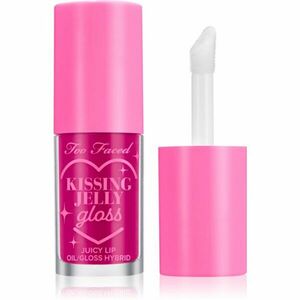 Too Faced Kissing Jelly Lip Oil Gloss olejový lesk na pery pre intenzívnu hydratáciu odtieň Raspberry 4, 5 ml vyobraziť