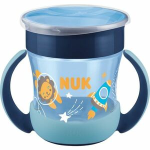 NUK Magic Cup Night hrnček s držadlami 6m+ Blue 160 ml vyobraziť