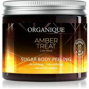 Organique Amber Treat zjemňujúci cukrový peeling 200 ml vyobraziť