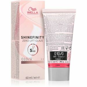 Wella Professionals Shinefinity Zero Lift Glaze demi-permanentná farba na vlasy odtieň 010/0 Lightest Blonde Natural 60 ml vyobraziť