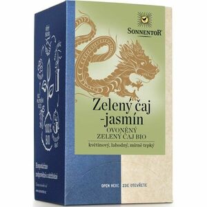 SONNENTOR Green tea - jasmine BIO zelený čaj dvojkomorové vrecúško 18x1, 5 g vyobraziť