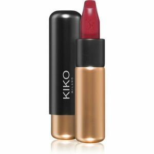 KIKO Milano Velvet Passion krémový rúž s matným efektom odtieň 346 Intense Red 3, 5 g vyobraziť