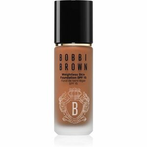 Bobbi Brown Weightless Skin Foundation SPF 15 dlhotrvajúci make-up s hydratačným účinkom odtieň Walnut 30 ml vyobraziť