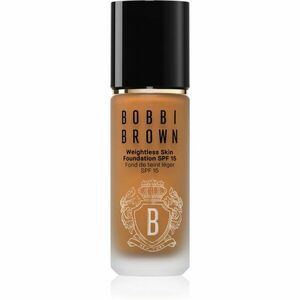 Bobbi Brown Weightless Skin Foundation SPF 15 dlhotrvajúci make-up s hydratačným účinkom odtieň Warm Almond 30 ml vyobraziť