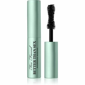 Too Faced Better Than Sex Waterproof Mascara Travel Size vodeodolná riasenka pre objem a zahustenie rias 4, 8 g vyobraziť