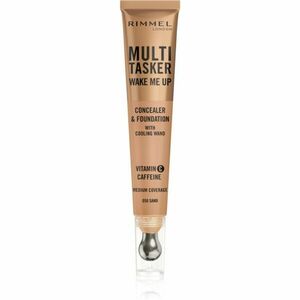 Rimmel Multi-Tasker Wake Me Up make-up a korektor pre rozjasnenie pleti odtieň 50 Sand 20 ml vyobraziť