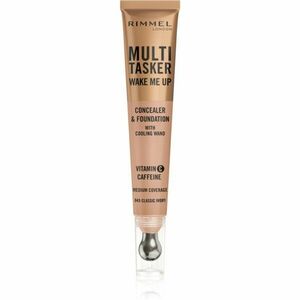 Rimmel Multi-Tasker Wake Me Up make-up a korektor pre rozjasnenie pleti odtieň 45 Classic Ivory 20 ml vyobraziť