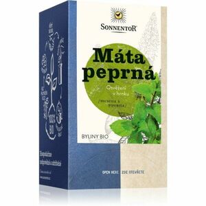 SONNENTOR Mentha piperita BIO bylinný čaj dvojkomorové vrecúško 18x1 g vyobraziť