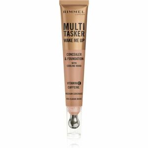 Rimmel Multi-Tasker Wake Me Up make-up a korektor pre rozjasnenie pleti odtieň 55 Classic Beige 20 ml vyobraziť