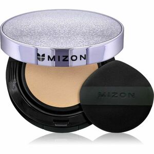 Mizon Vegan Collagen Cushion SPF38 PA++ dlhotrvajúci make-up v hubke s vysokou UV ochranou odtieň #21 Light Beige 2x15 g vyobraziť