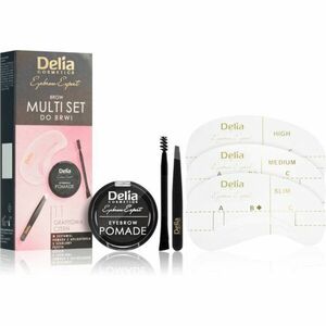 Delia Cosmetics Eyebrow Expert Zest Sada na úpravu obočia odtieň 1.1 Graphite Black 1 ks vyobraziť