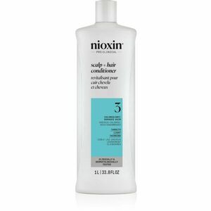 Nioxin System 3 Scalp + Hair Shampoo kondicionér pre farbené rednúce vlasy 1000 ml vyobraziť