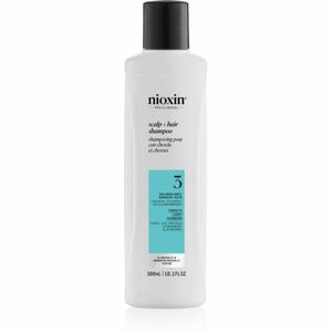 Nioxin System 3 Scalp + Hair Shampoo čistiaci šampón pre farbené rednúce vlasy 300 ml vyobraziť