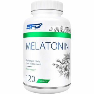 SFD Nutrition Melatonin tablety na podporu spánku a regenerácie 120 tbl vyobraziť