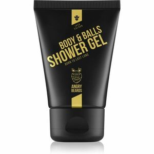 Angry Beards Jack Saloon Shower Gel hydratačný sprchový gél pre mužov 50 ml vyobraziť