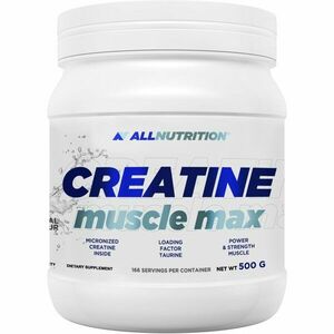 Allnutrition Creatine Muscle Max podpora športového výkonu príchuť Natural 500 g vyobraziť