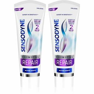 Sensodyne Clinical Repair Active White zubná pasta 2x75 ml vyobraziť