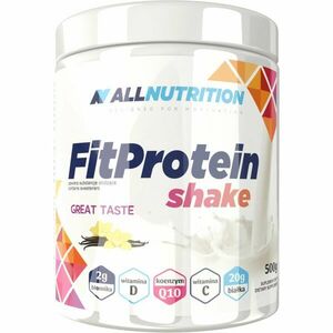 Allnutrition FitProtein Shake zmes na prípravu kokteilu s proteínom príchuť Vanilla 500 g vyobraziť