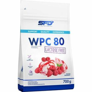 SFD Nutrition WPC 80 Lactose Free srvátkový proteín bez laktózy príchuť Raspberry 700 g vyobraziť