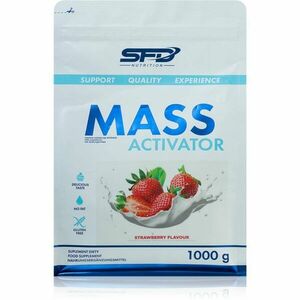 SFD Nutrition Mass Activator podpora tvorby svalovej hmoty príchuť Strawberry 1000 g vyobraziť