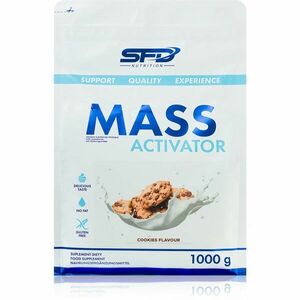 SFD Nutrition Mass Activator podpora tvorby svalovej hmoty príchuť Cookies 1000 g vyobraziť