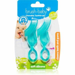 Brush Baby Chewable Toothbrush žuvacia guma pre deti 2 ks vyobraziť