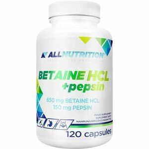 Allnutrition Betaine HCl + Pepsin kapsuly s tráviacimi enzýmami 120 cps vyobraziť