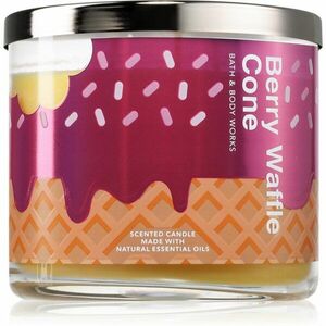 Bath & Body Works Berry Waffle Cone vonná sviečka 411 g vyobraziť