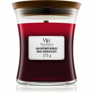 Woodwick Trilogy Sun Ripened Berries vonná sviečka s dreveným knotom 275 g vyobraziť