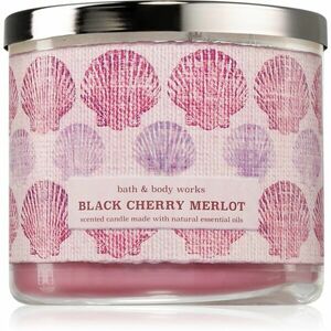 Bath & Body Works Black Cherry Merlot vonná sviečka 411 g vyobraziť