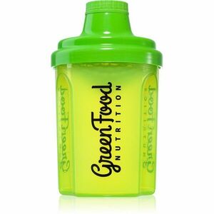 GreenFood Nutrition Shaker športový šejker Transparent Green 300 ml vyobraziť