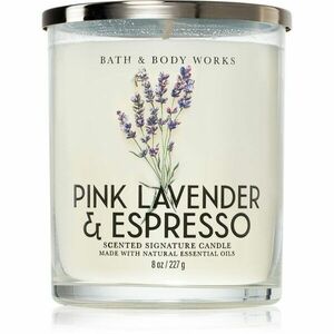 Bath & Body Works Pink Lavender & Espresso vonná sviečka 227 g vyobraziť