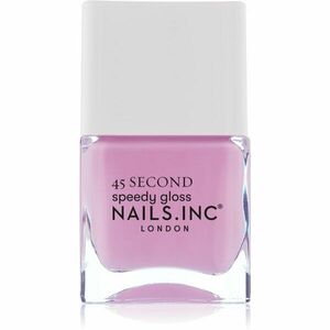 Nails Inc. 45 Second Speedy Gloss rýchloschnúci lak na nechty odtieň Ready for Richmond 14 ml vyobraziť