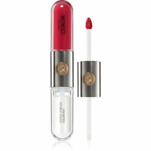 KIKO Milano Unlimited Double Touch dlhotrvajúci tekutý rúž odtieň 108 Satin Currant Red 6 ml vyobraziť